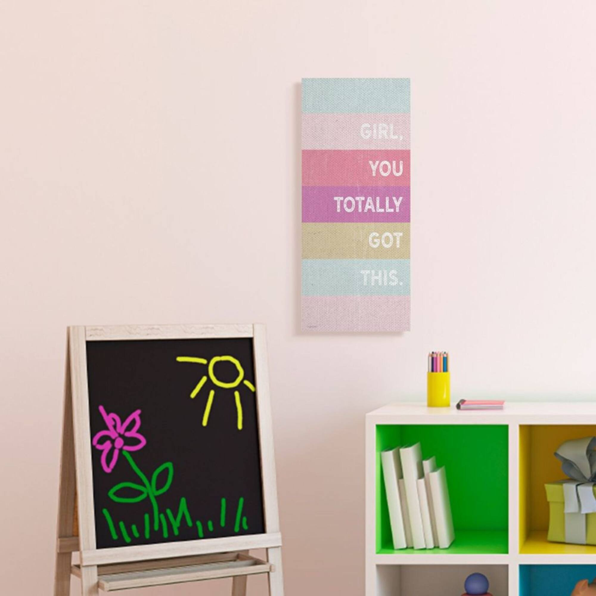 Stupell Industries Totally Got This Motivational Canvas Wall Art